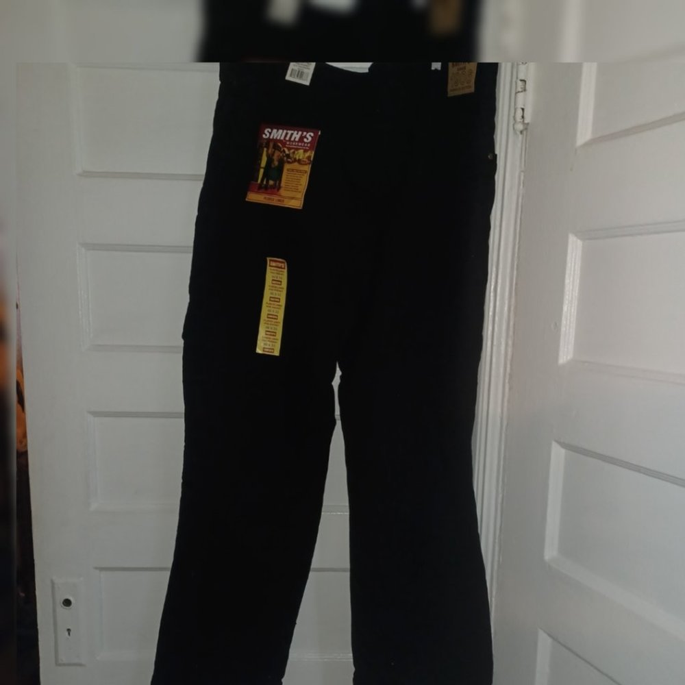 Smith's Black Fleece Lined Workman's, 46 x 32